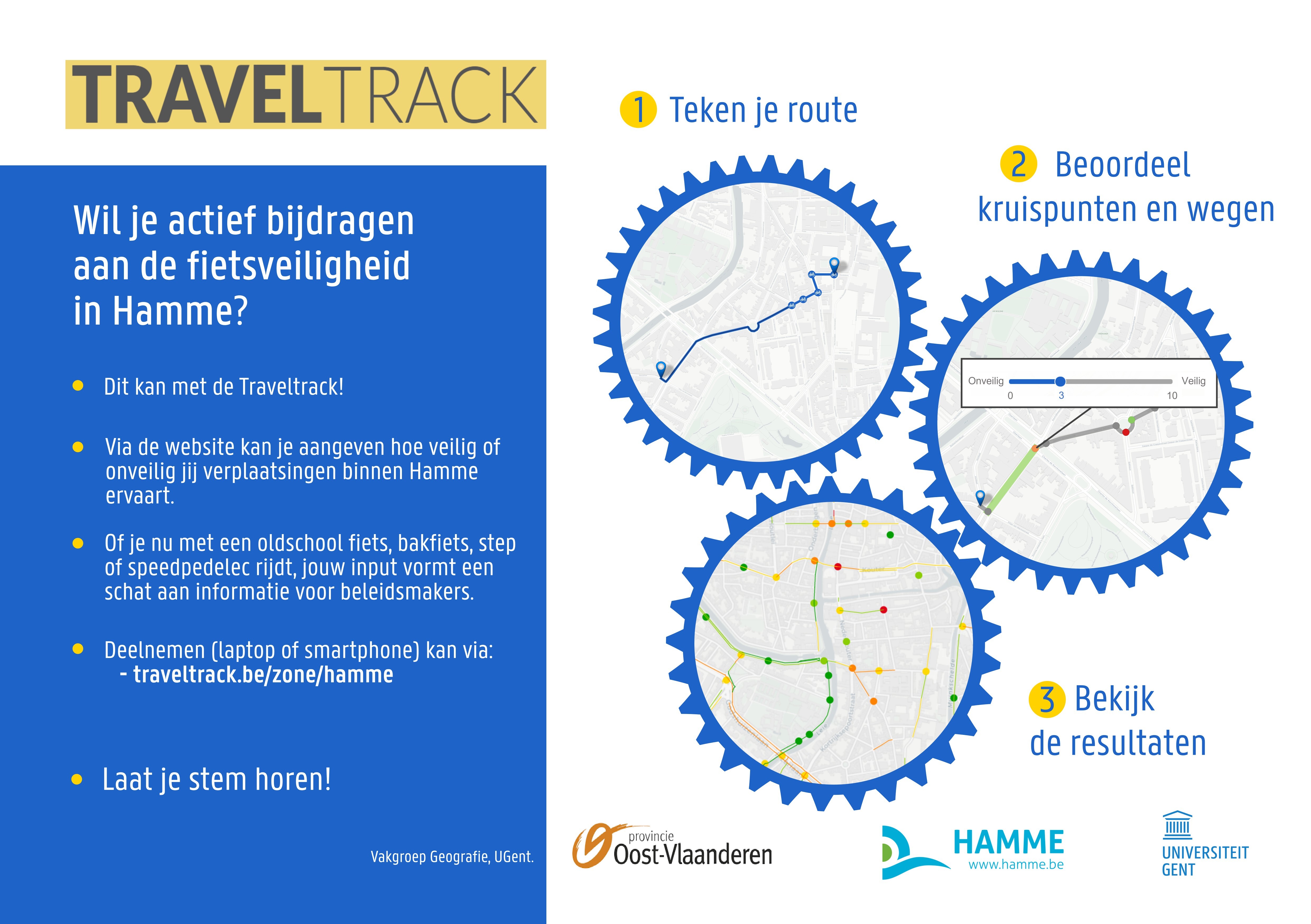 Stappenplan gebruik Traveltrack